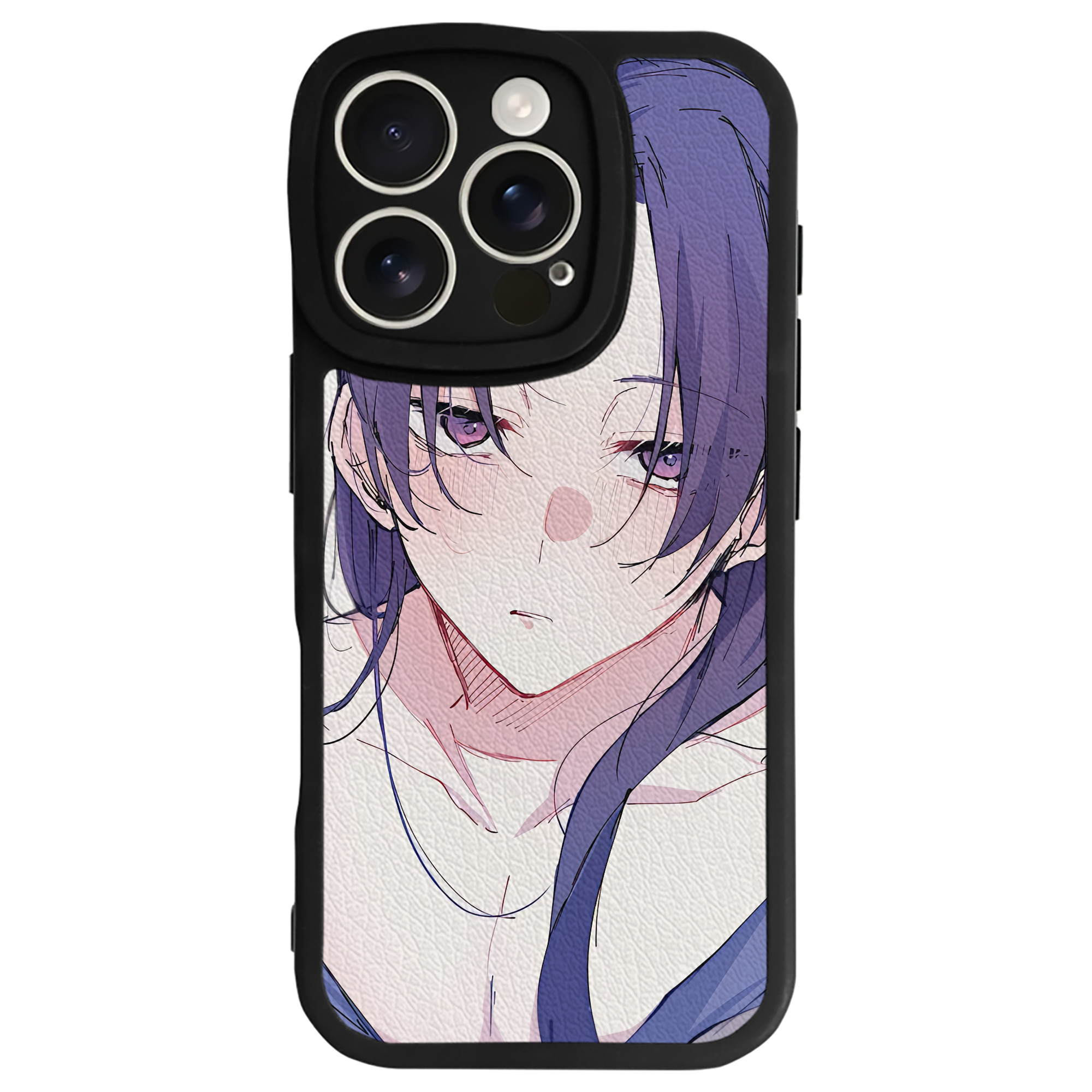 （画像用） 薬屋のひとりごと The Apothecary Diaries 【iPhone 16シリーズ対応】シリコンスマホケース（レザー調） 材質：シリコン